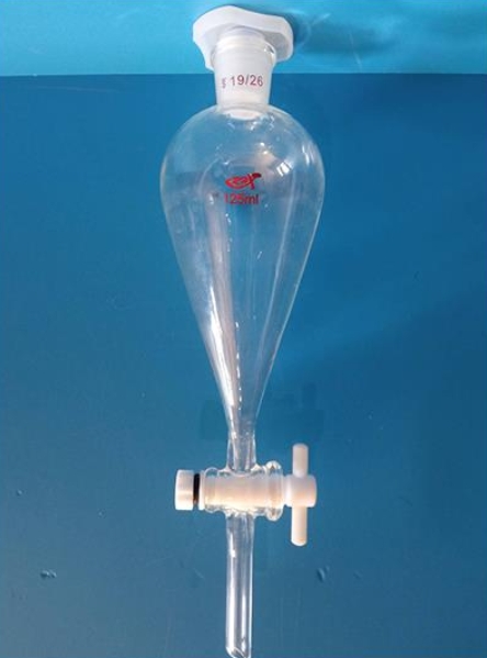 四氟梨形分液漏斗