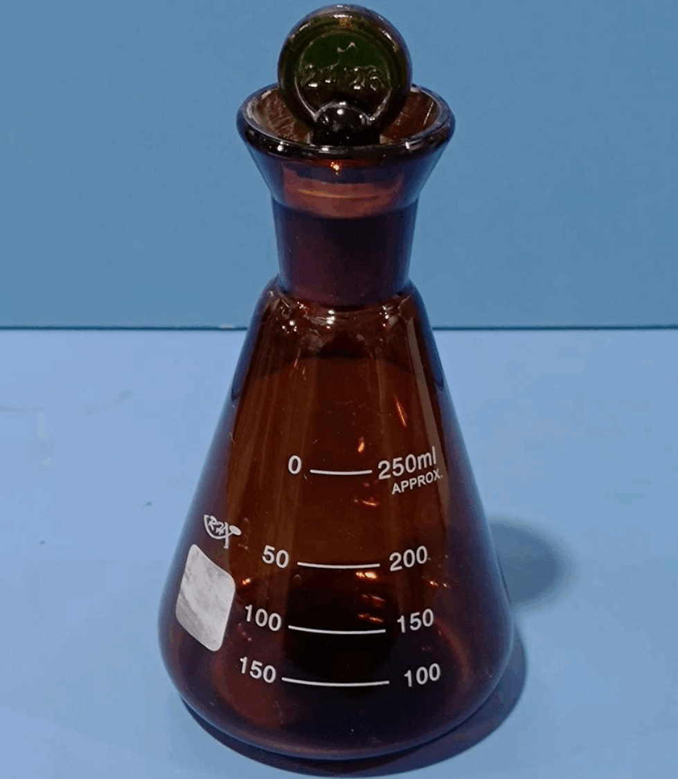 棕定碘烧瓶